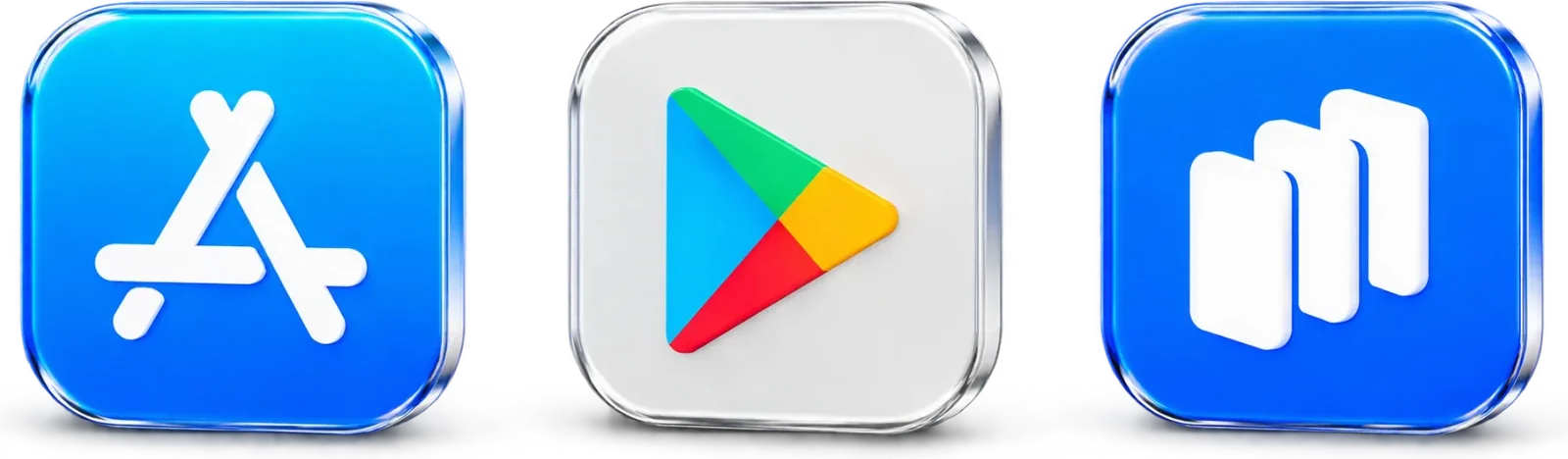 App Store, Google Play и RuStore